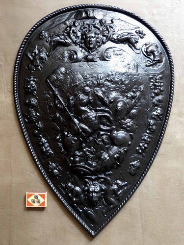 Neorenaissance prunkschild - neorenaissance, +