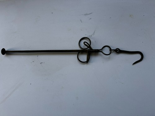 Antikes brandeisen mit - brandeisen,