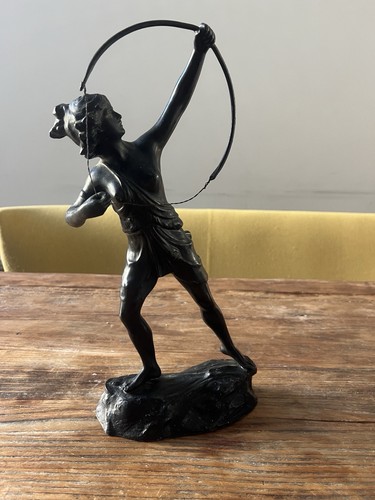 Antike art deco figur diana - deco,