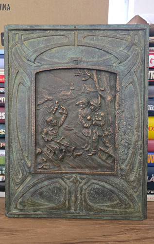 Wandrelief schlittenfahrt aus - wandrelief,