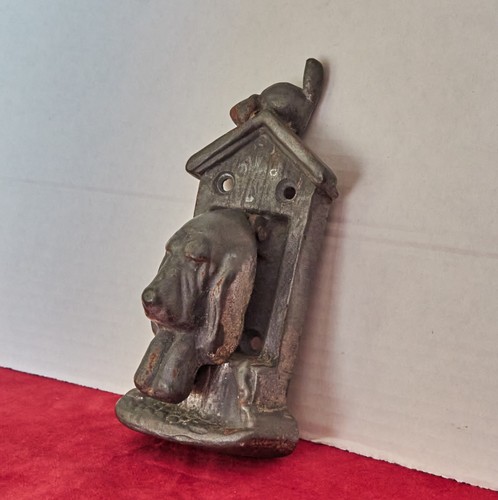 Vintage türklopfer hund - türklopfer,