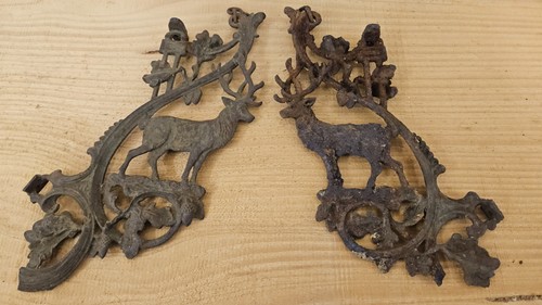 Ornament hirsch gusseisen - ornament,