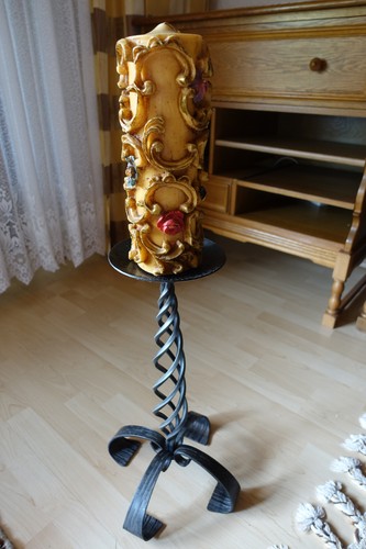 Kerzenständer schmiedeeisen - schmiedeeisen, +