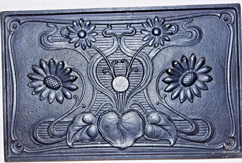 Antikes jugendstil wandrelief - jugendstil,
