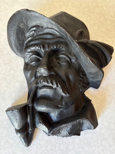 Alte gusseisen figur - figur, seemann