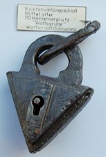 Vorhängeschloss, Eisen