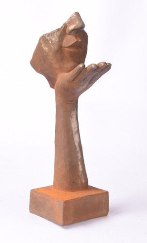 Skulptur gusseisen eisen figur - gusseisen,