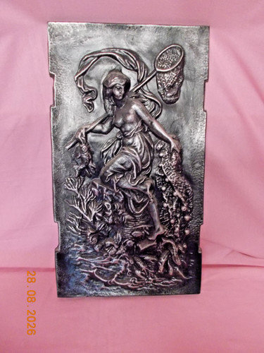 Gusseisen relief wandbild - gusseisen,