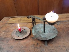 1X KERZENHALTER METALL