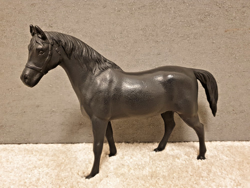 Pferd skulptur gußeisen x - pferd,