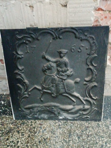Alte eisen kunst guss relief - alte,