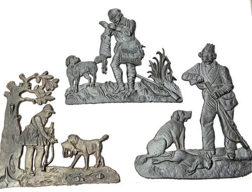 Jagdmotive wandreliefs in - , 3
