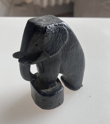 Schwerer vintage deko elefant - schwerer, deko-elefant