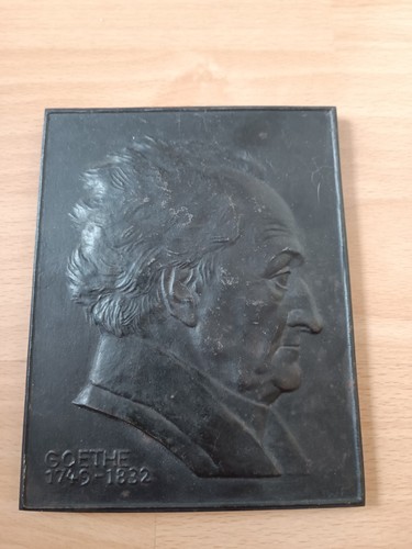 Shw kunstguss portrait - portrait, goethe