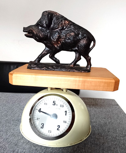 Wildschwein skulptur keiler - ,