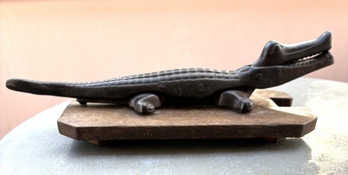Großes krokodil als - großes,