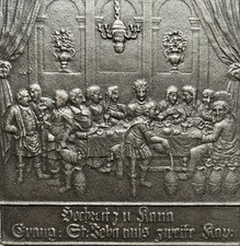 Gussbild, Wandrelief aus