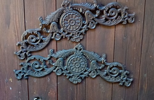 Gusseisen ornamente wanddeko - 2,