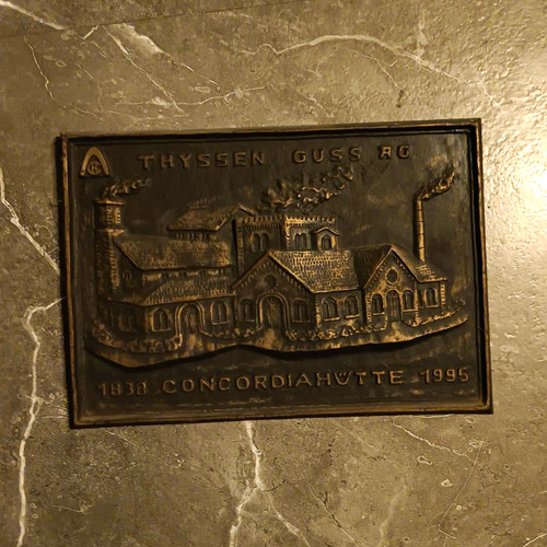 Gusseisenplatte relief - gusseisenplatte,