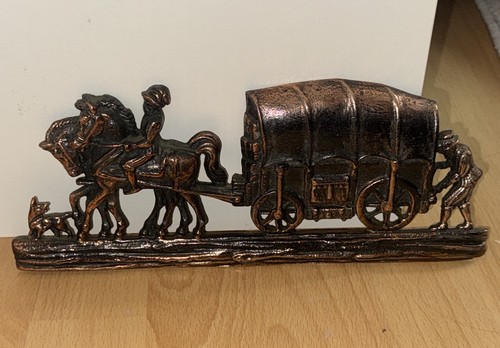 Vintage wandrelief gusseisen - vintage,